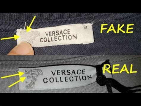 how to tell fake versace clothes|is versace shirt real.